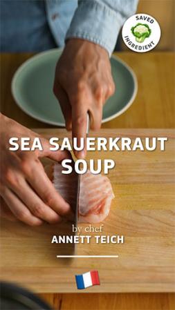 Sea sauerkraut soup